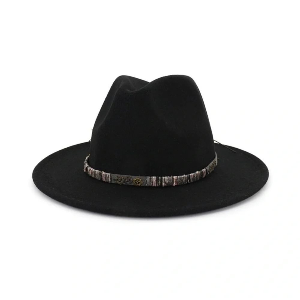 Jazz Hats 3 hats - maroon, black, pink - Picture 2 of 3